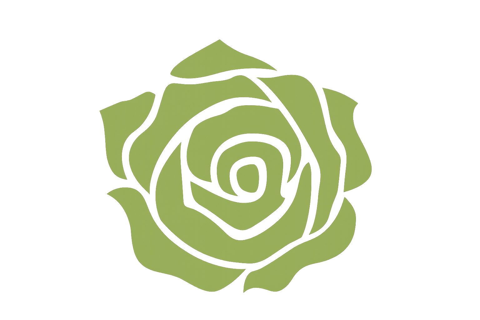 Mendel Logo - Abstract neural node in pastel green